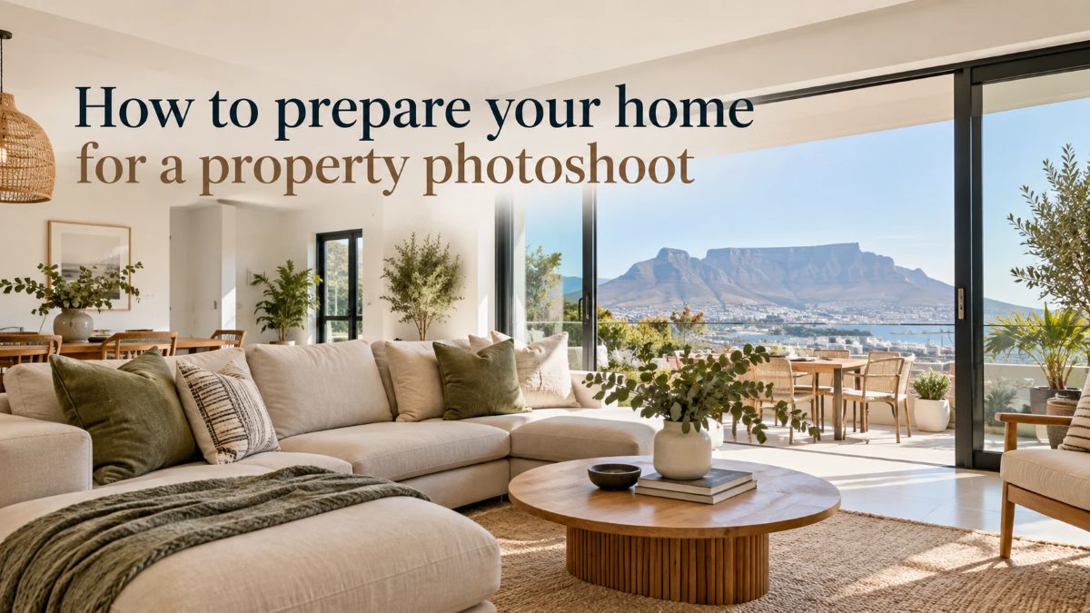 How to prepare your home for a property photoshoot