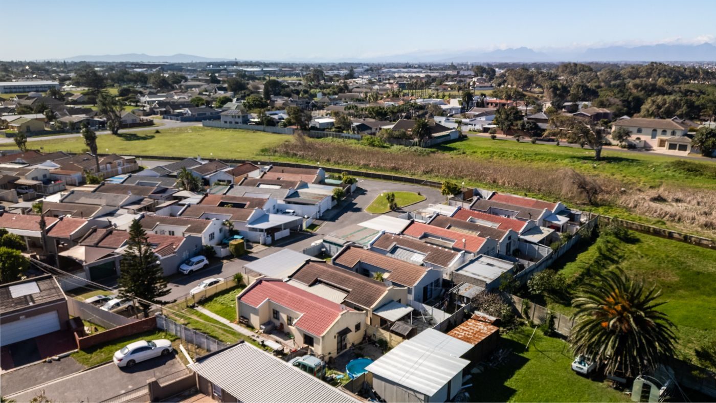 Aerial view of Elfin Village, Heathfield